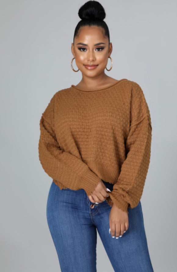 Brown Sugar Sweater