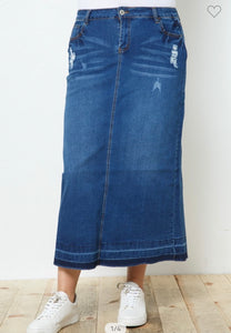 Indigo Wash Maxi